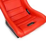 NRG Prisma GT Stardust Strawberry Rood leder Kuipstoel, Auto diversen, Tuning en Styling, Ophalen of Verzenden