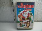 vhs 90a de kerstman en de drie beren, Cd's en Dvd's, VHS | Kinderen en Jeugd, Alle leeftijden, Ophalen of Verzenden, Zo goed als nieuw