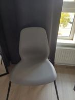 2x Lidas eetkamerstoel, Huis en Inrichting, Stoelen, Ophalen, Zo goed als nieuw, Grijs, Twee