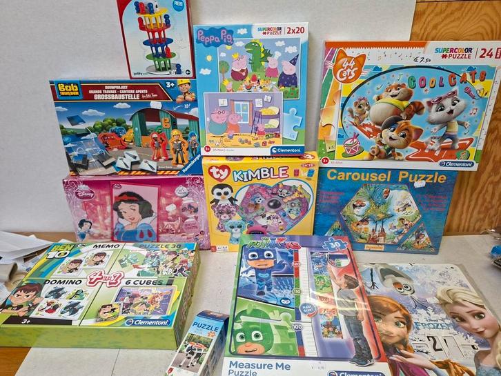 Partij speelgoed/spellen, Diversen, Rommelmarktspullen, Nieuw, Ophalen of Verzenden