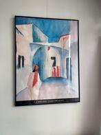 Poster August Macke in lijst, Ophalen, Overige materialen, Minder dan 50 cm, Gebruikt