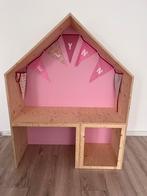 Houten Speelhuis met bureau, Ophalen, Zo goed als nieuw