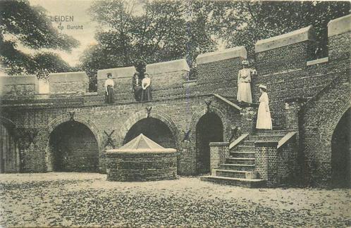 (304-209-005) Leiden de Burcht, Verzamelen, Ansichtkaarten | Nederland, Zuid-Holland, Verzenden