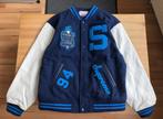 Supreme Team Varsity Jacket FW19, Blauw, Ophalen of Verzenden, Supreme, Maat 56/58 (XL)
