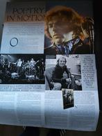 Van Morrison:  Poetry in motion, Ophalen of Verzenden, Zo goed als nieuw, Boek, Tijdschrift of Artikel