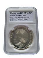 Nederland 50 Gulden 1990 FDC , 100 Jaar Vorstinnen, Ophalen of Verzenden, Koningin Beatrix, 50 gulden