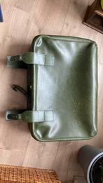 Grote groene vintage koffer, Ophalen, Gebruikt