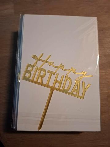 Nieuwe cake/taart toppers, 76 stuks. beschikbaar voor biedingen