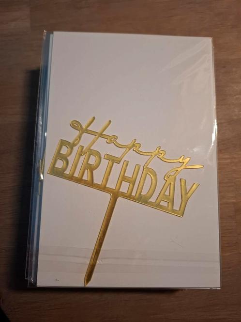 Nieuwe cake/taart toppers, 76 stuks., Hobby en Vrije tijd, Taarten en Cupcakes maken, Nieuw, Versiering, Taarten, Ophalen of Verzenden