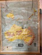 Oude Schoolplaat.van Australië, Antiek en Kunst, Ophalen of Verzenden, Aardrijkskunde