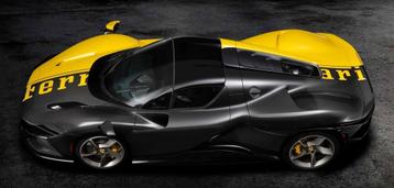 MR-models 1:18 Ferrari Daytona SP3 Giallo Modena/ Carbon beschikbaar voor biedingen