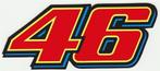 Valentino Rossi, The Doctor, 46 sticker #3, Motoren, Accessoires | Stickers, Ophalen of Verzenden