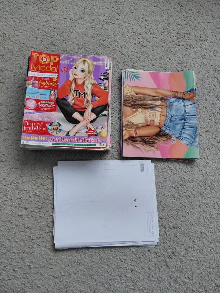 TopModel tijdschriften collectie 2019-2024, Boeken, Tijdschriften en Kranten, Gelezen, Overige typen, Ophalen of Verzenden