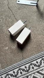 Ikea besta pootjes wit 2 stuks, Ophalen of Verzenden, Zo goed als nieuw, Mdf, Plinten