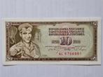 Joegoslavië 10 Dinara 1968, Postzegels en Munten, Bankbiljetten | Europa | Niet-Eurobiljetten, Verzenden, Joegoslavië