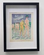 Kees van Dongen Les filles qui marchent Plaat gesigneerd, Antiek en Kunst, Ophalen of Verzenden