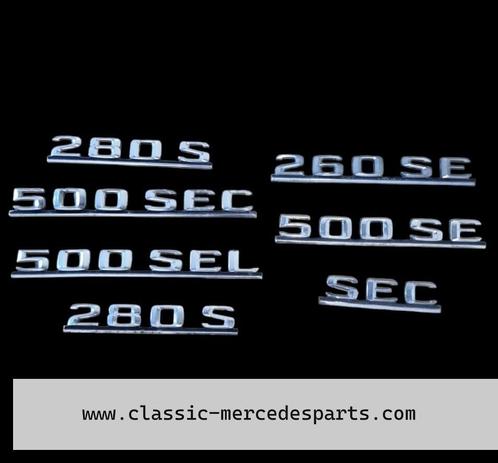 Embleem / typeplaatje Mercedes w126 260 280 500, Auto-onderdelen, Carrosserie en Plaatwerk, Mercedes-Benz, Gebruikt, Ophalen of Verzenden