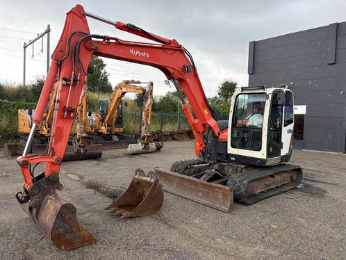 Kubota KX080-3 Minigraver TOP MACHINE!!!, Zakelijke goederen, Machines en Bouw | Kranen en Graafmachines, Graafmachine, Ophalen