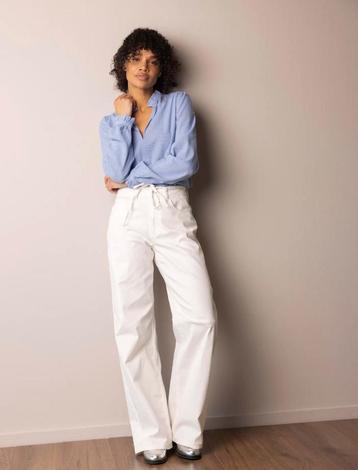 Norah stretch spijkerbroek / wide leg jeans / broek maat 42  beschikbaar voor biedingen