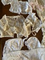 Verschillende antieke kantjes, hesjes en antiek kleed, Ophalen of Verzenden