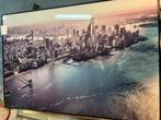 Glasschilderij 100x150 NY Skyline, Ophalen of Verzenden
