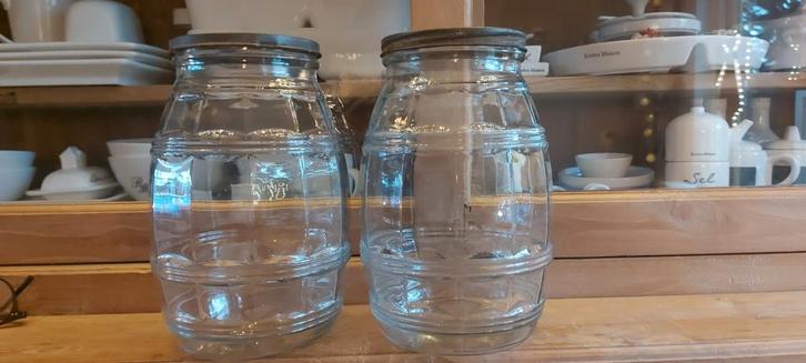 heel mooie oude snoeppotten, Antiek en Kunst, Antiek | Glas en Kristal, Ophalen of Verzenden