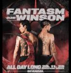 1x kaartje FANTASM X WINSON, Eén persoon