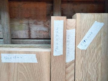 Massief Eiken meubelpanelen 100euro per m2 beschikbaar voor biedingen