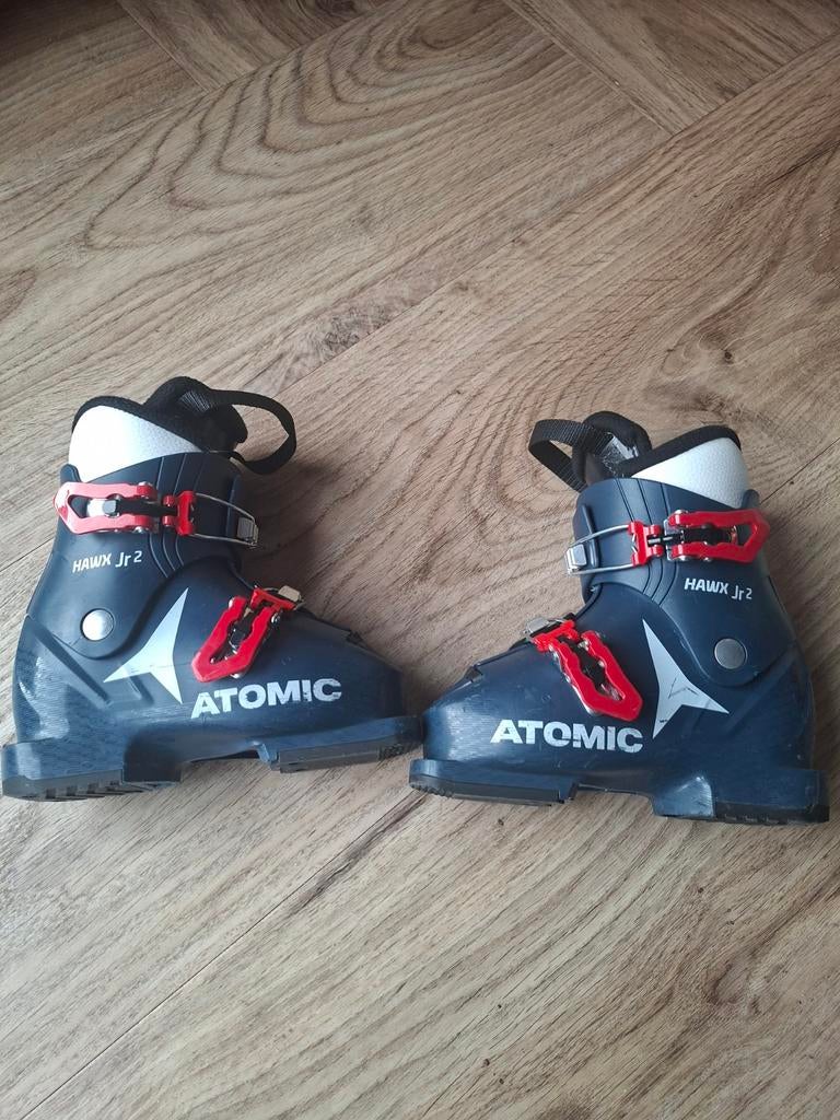 Kinder skieschoenen Atomic Hawk Jr 2 maat 28/28.5, Sport en Fitness, Skiën en Langlaufen, Gebruikt, 100 tot 140 cm, Schoenen, Ophalen of Verzenden