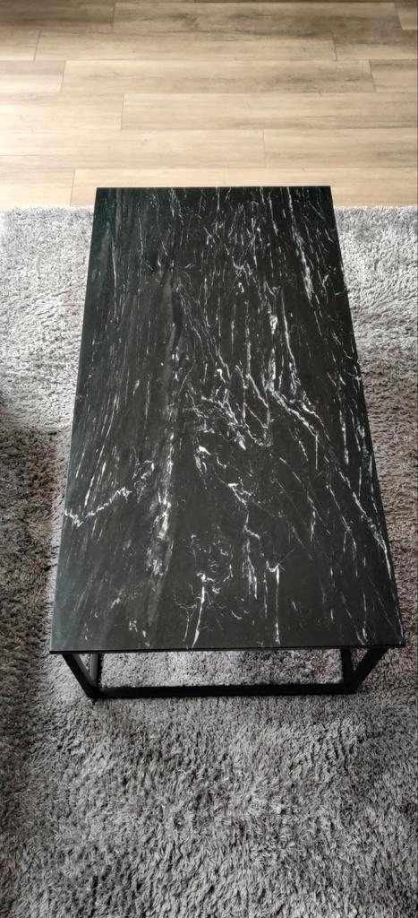 Marmeren Salontafel Rechthoekig, Huis en Inrichting, Tafels | Salontafels, Zo goed als nieuw, Minder dan 50 cm, 50 tot 100 cm