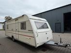 Cabby 650+ FT  Comfort - 2008 - 1e eigenaar - Gekeurd!, Caravans en Kamperen, Caravans, Overige merken, Vast bed, 7 tot 8 meter