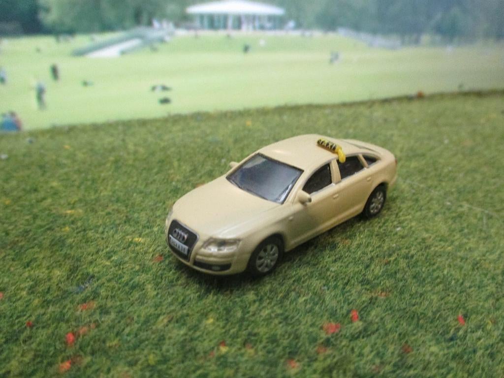 2004-2011 Audi A6 C6 - Schuco TAXI, Hobby en Vrije tijd, Modelauto's | 1:87, Ophalen of Verzenden, Zo goed als nieuw, Auto, Schuco