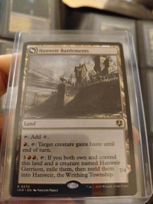 Hanweir Battlements top card, Hobby en Vrije tijd, Verzamelkaartspellen | Magic the Gathering, Nieuw, Losse kaart, Ophalen of Verzenden