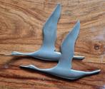 Vintage ganzen wanddecoratie, Huis en Inrichting, Woonaccessoires | Wanddecoraties, Ophalen of Verzenden, Gebruikt