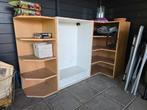 4 keukenkastjes, Ophalen, Gebruikt, Beige, 50 tot 100 cm