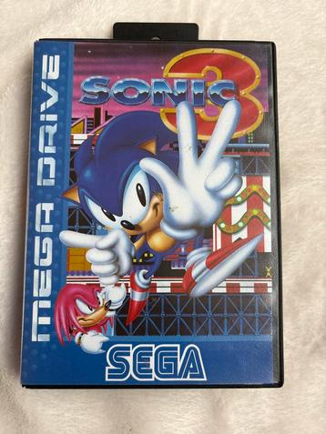 Sonic 3 Mega Drive - Zo goed als nieuw! beschikbaar voor biedingen