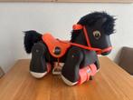 Vintage looppaardje met bewegende benen Clairbois Blacky, Ophalen of Verzenden, Gebruikt, Loopvoertuig
