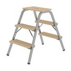 MUNK trap staal-houten trede 2x3 treden van € 177 NU € 129, Doe-het-zelf en Verbouw, Ladders en Trappen, Ophalen of Verzenden