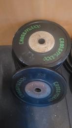 10kg crossmaxx bumper plates, Sport en Fitness, Fitnessmaterialen, Ophalen of Verzenden, Zo goed als nieuw