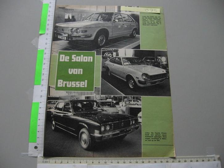 TATR 075 TATRA, knipsel 1975, Boeken, Auto's | Folders en Tijdschriften, Zo goed als nieuw, Overige merken, Ophalen of Verzenden