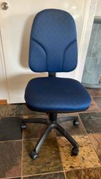 Bureaustoel blauw, Gebruikt, Ophalen of Verzenden