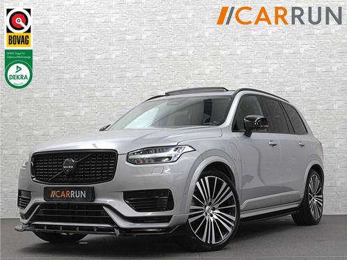Volvo XC90 T8 455pk Long Range AWD Plus Dark | Luchtvering |, Auto's, Volvo, Bedrijf, Te koop, XC90, 360° camera, 4x4, Adaptive Cruise Control