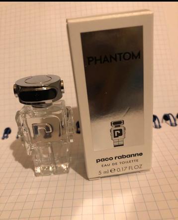 Phantom edt van Paco Rabanne parfum miniatuur