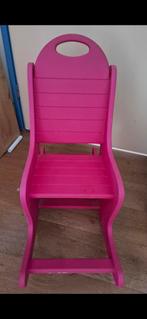 Roze kinder schommelstoel, Kinderen en Baby's, Kinderkamer | Tafels en Stoelen, Ophalen, Zo goed als nieuw, Stoel(en)