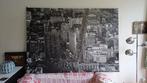 Canvas op lijst Premiär Ikea Flat Iron building, Huis en Inrichting, Ophalen, 125 cm of meer, Zo goed als nieuw, Foto of Poster