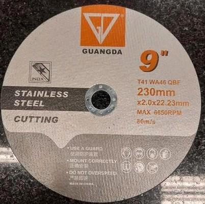 Doorslijpschijven 230mm voor RVS en staal – Super kwaliteit, Doe-het-zelf en Verbouw, Gereedschap | Slijpmachines, Nieuw, Haakse handslijpmachine