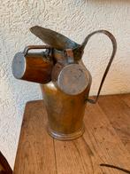 Antieke Koperen Kan met Beker (2x) Kroezen, Antiek en Kunst, Ophalen of Verzenden