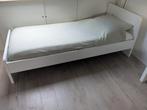 Ikea Askvoll bed 90x200 cm - Zo goed als nieuw!, Huis en Inrichting, Ophalen, 90 cm, Eenpersoons, Wit
