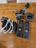 Panasonic vaste telefoon, Ophalen of Verzenden, Zo goed als nieuw, Zwart