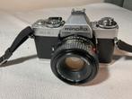 MINOLTA XD 5 met Minolta MD 2.0-50mm, Ophalen of Verzenden, Gebruikt, Spiegelreflex, Minolta
